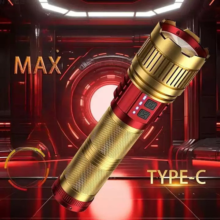 【SG-G400】🔥Last Day Promotion 80% OFF🔥LED Rechargeable Tactical Laser Zoom Flashlight